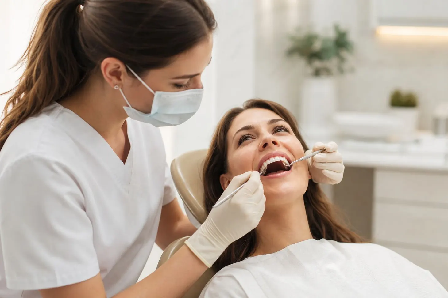 Routine dental cleaning and exam in Reno, NV